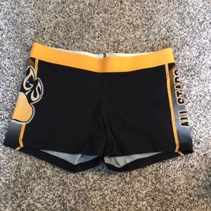 TOPGUN Allstars cheerleading spandex. adult med.
